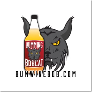 bWb Bobcat Bottle Logo Posters and Art